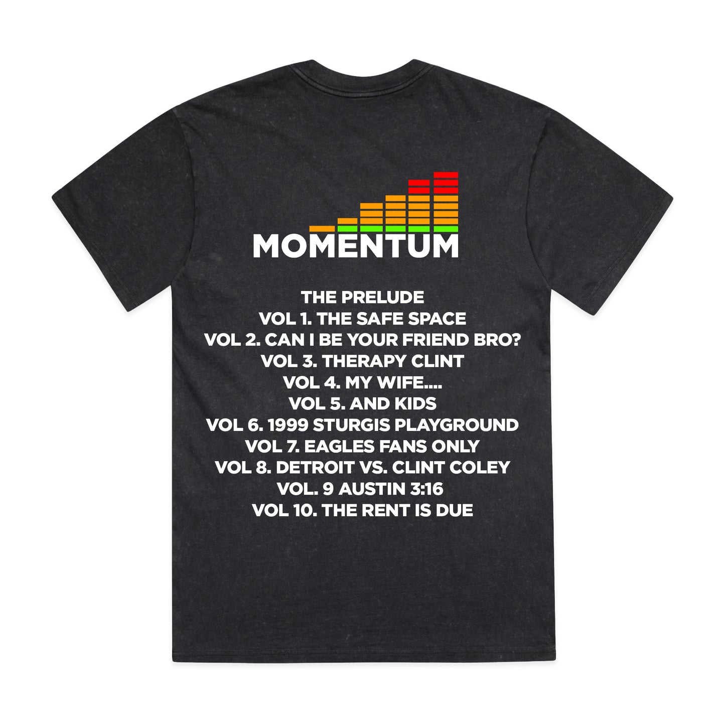 Momentum Mixtape Series Stone Wash Heavy T-Shirt
